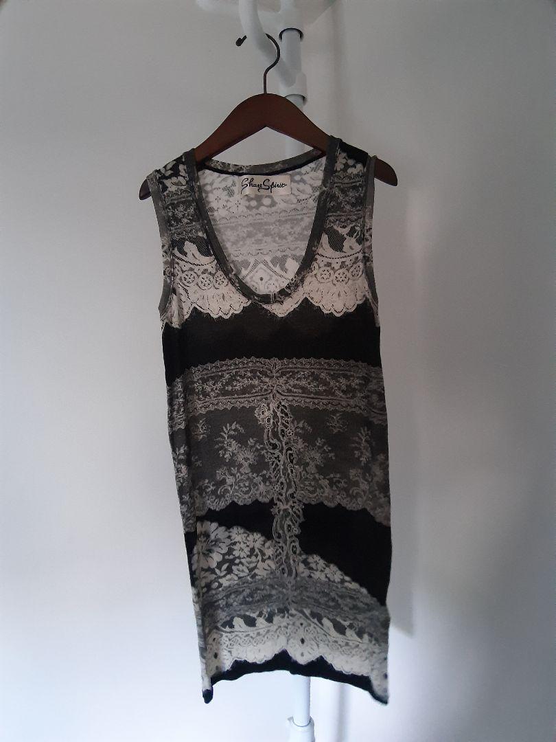 SHARE SPIRIT Share Spirit Tank Top Sleeveless Cut and Sew SHARE 