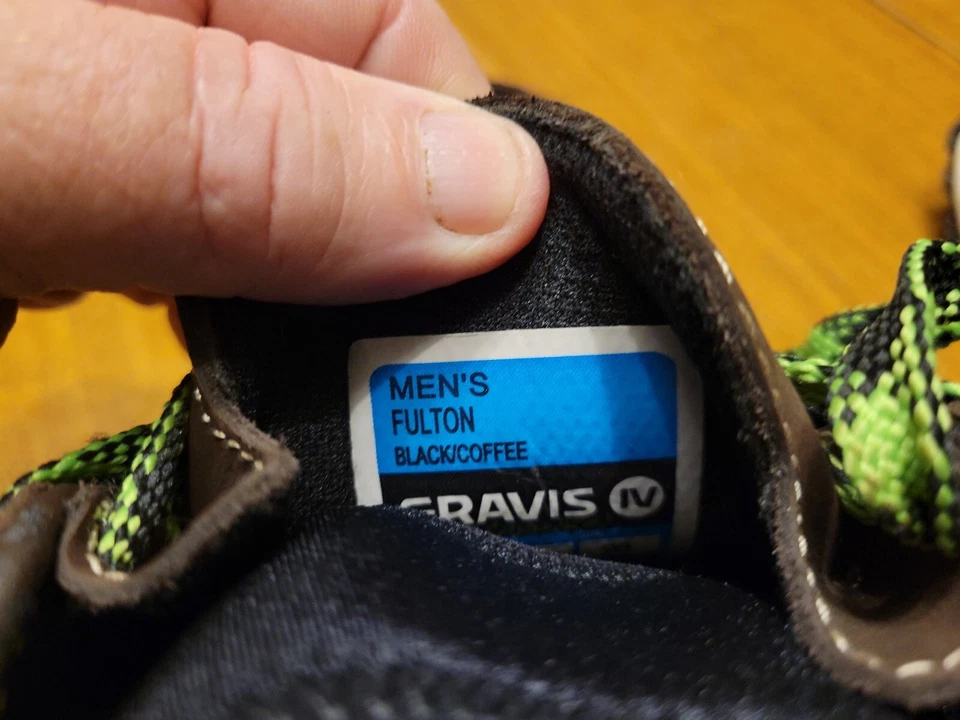 Zapatos para hombre Gravis Fulton talla 8. Gravis Expedition 4. Negro/Café Foto 4 de 4