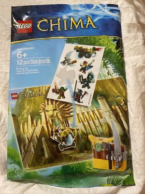 Lego Legends of Chima 6043191 Promotional Sticker Pack - New