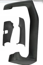 VOLVO VNL VN  Mirror Arm Cover 3 Pieces Black Left Driver Side 2004-2021