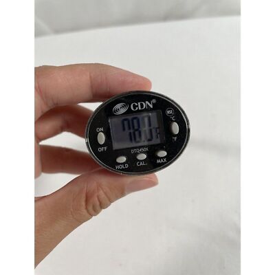 CDN ProAccurate Digital Instant Read Thermometer DT0450X Working