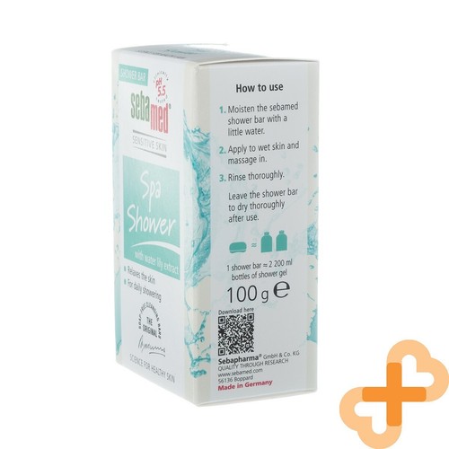 SebaMed Spa Dusche Riegel 100g Sensible Haut Pflege Entspannend Wasser Lilly - Bild 4 von 24