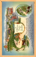 Boston, Tichnor Bros Inc, Washington, Oslo, Copenhagen, Clyde, Mrs. Postcard