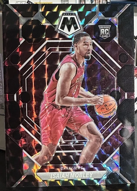 🔥 2022 Mosaic Isaiah Mobley Rookie Black Prizm 1/1 🔥