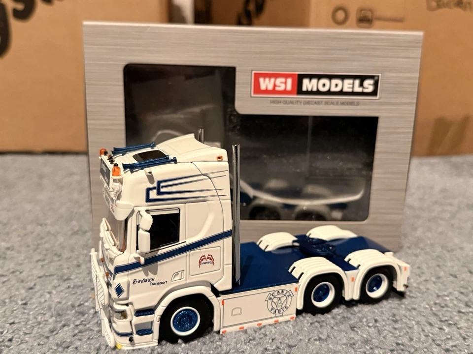 WSI Scania R HL 6x2 3achs Zugmaschine - Torben Bindslev - DK 1:50 - Bild 2 von 4