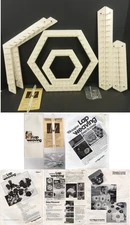 SET John Alan Love & Money Lap Weaving Looms w/Instructions Patterns Coaster Pla