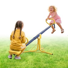 Teeter Totter for Kids 360 Degree Spinning Seesaw for Toddlers Age 2 Metal H...