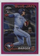 2024 Topps Chrome Update Magenta Refractor 211/399 Addison Barger #USC159 l7n