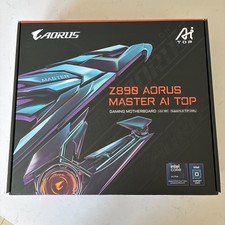 GIGABYTE Z890 AORUS MASTER AI TOP Intel (Series 2) LGA 1851 E-ATX DDR5 10GbE LAN