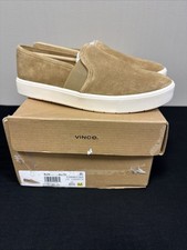 Vince Blair Slip On Sneakers Light Sable Women s Size 6.5 M
