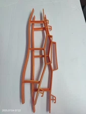 2pk Power Cord Rope Cable Extension Wire String Organizer (Orange)