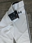 Under Armour Youth Boys Small Baseball Pants Black Piping Lot — photo 3