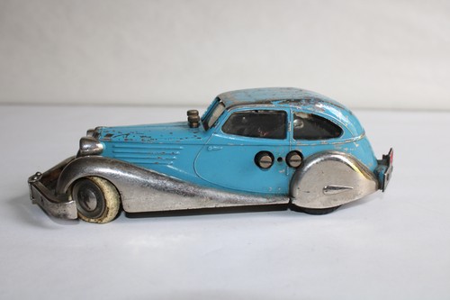 LOUIS ROUSSY " L.R" voiture Salmon circuit auto-route long 19 cm Réf H54 - Picture 7 of 16