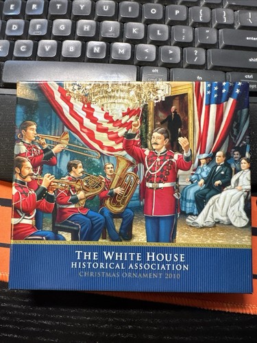The White House Christmas Ornament 2010 Historical Association w/ Box & Manual - Picture 1 of 2
