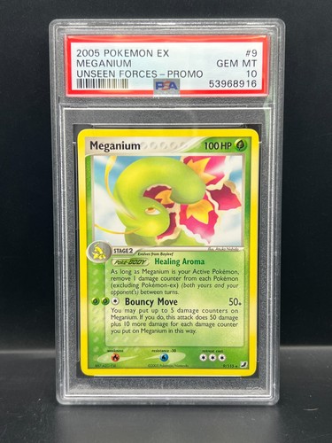 Meganium graded PSA 10 for sale on eBay