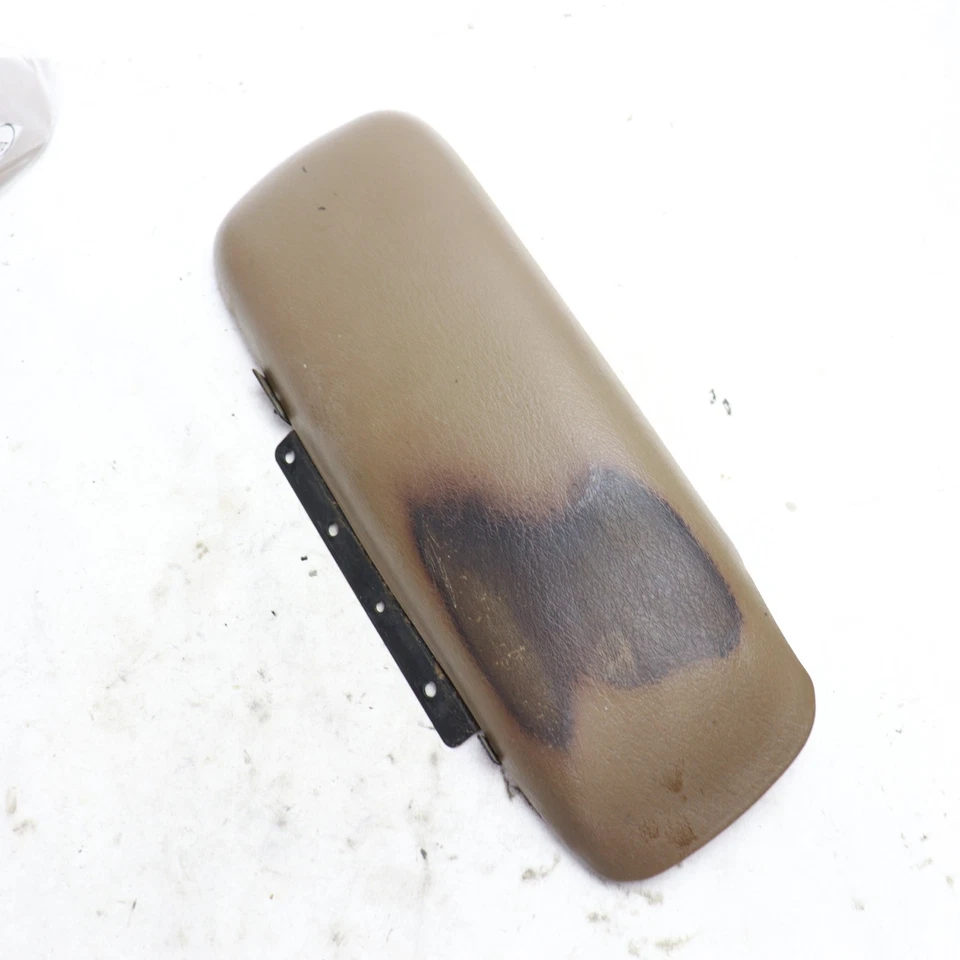 Chrysler Sebring 1996-00 convertible consola central reposabrazos reposabrazos vinilo marrón Foto 2 de 4