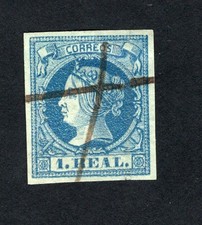 Hiszpania 1860 znaczków Mi#47 używane CV=14$