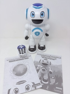 Working Lexibook Powerman Master My Funny Robot Toy w/ Remote Control
