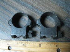 1 " Rifle Scope Rings Ruger 10mm used