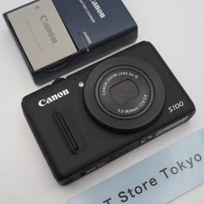 [Near Mint] Canon PowerShot S100 12.1MP Digital Compact Camera Black Tested