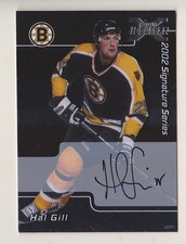 2002-03 BAP Signature Series Hal Gill Auto BUYBACKS Autographs Boston Bruins