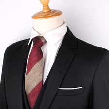 Men's Tie Office Wear Formal Events Stripe Pattern Arrowhead