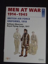 Men At War Magazine - WW1 British Air Force Uniforms - (Magazine Only)