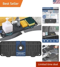 Compact Silicone Faucet Drip Catcher 14.25”x5.35” - Ultimate Kitchen Accessory