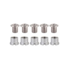 ORIGIN8 DOUBLE CHAINRING BOLTS FOR BMX / DJ CHROME