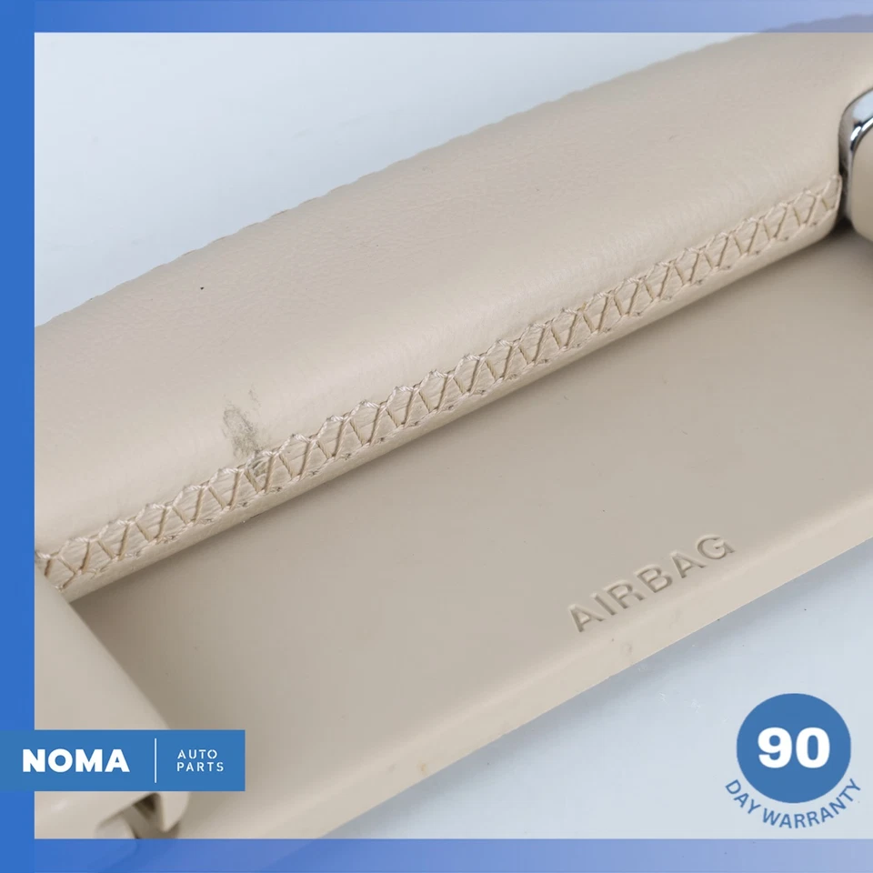 Оригинальная бежевая передняя левая или правая ручка для захвата крыши 2006 Jaguar X350 XJ8 - Изображение 3 из 4