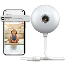 2K Indoor Security Camera 2.4G/5G WiFi Baby/Pet/Dog/Camera for Home Security