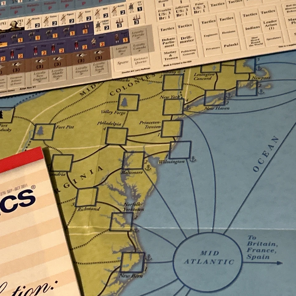 Rivista di strategia e tattica con gioco AWI S&T270 (non perforato) 2011 - Immagine 4 di 4