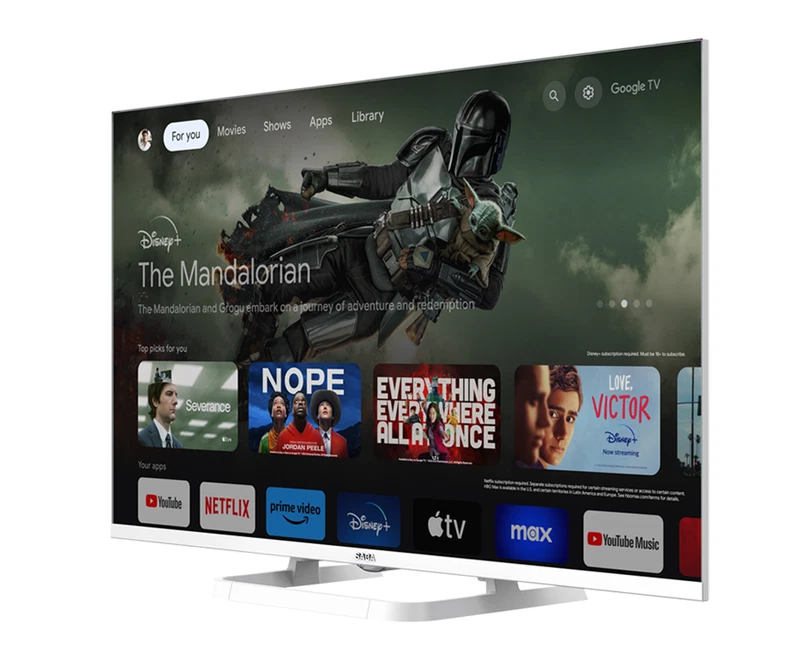 Televisore SMART TV 40 Pollici HD SABA TivùSat Satellitare SAT WiFi Cuffie NUOVO, fotografia 7 di 9