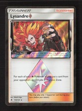 Lysandre Prism Star Prism Rare Holo SM - Forbidden Light 110/131 LP Pokémon TCG