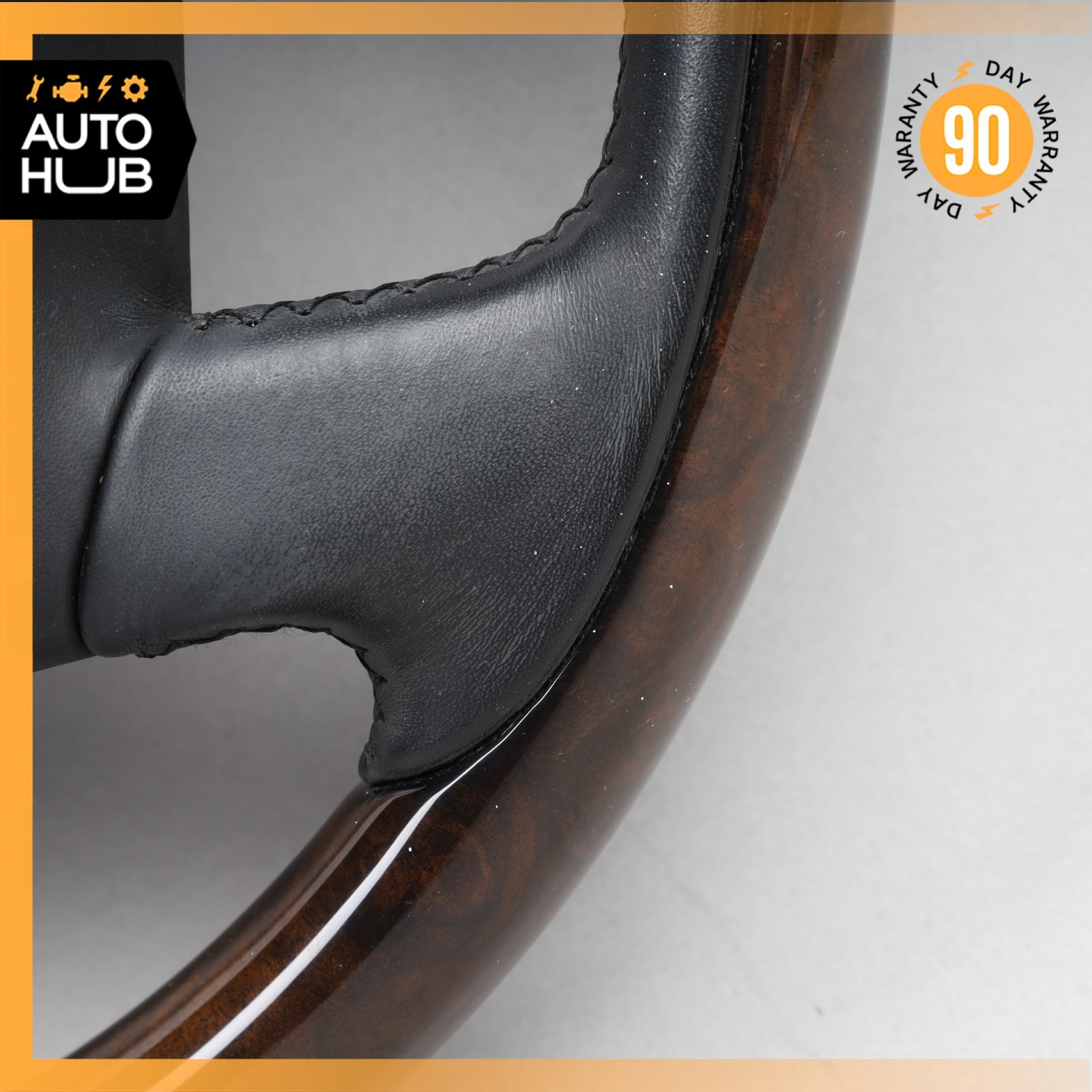 03-10 Bentley Continental GTC Speed GT  Driver Steering Wheel Wood OEM