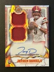 2024 Topps Resurgence JAYDEN DANIELS Ignite RPA Rookie Patch Auto Dual READ