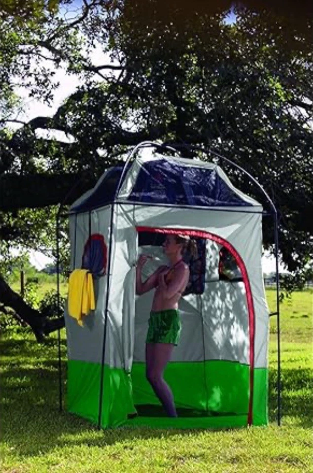 🔥NUEVO🔥 Texsport Portátil Exterior Camping Ducha Privacidad Refugio Vestuario Foto 2 de 4