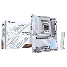 Gigabyte X870E AORUS PRO X3D ICE Amd Am5 Socket Motherboard Atx 4X Ddr5 Slots 4X