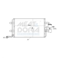 Kondensator Klimaanlage FüR Vw Golf Iv 1.4 16V 1.6 Bora Audi A3 Tt Skoda