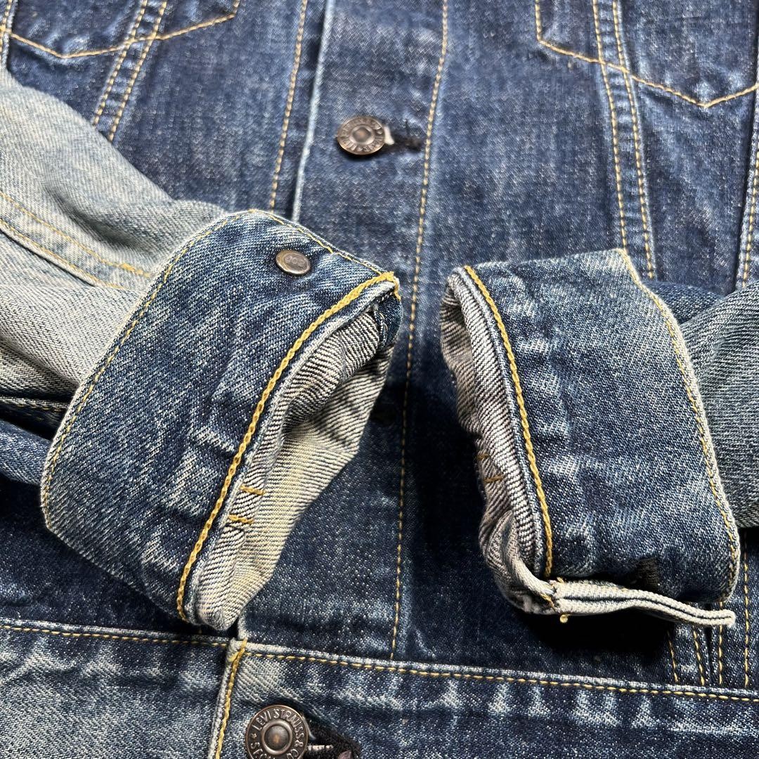 96年製 LEVI'S リーバイス 3rd Gジャン デニムジャケット 557 1996 LEVI'S 3rd G-Jean Denim Jacket 557 Made in JAPAN 38