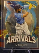 Junior Caminero 2024 Topps Finest - Arrivals Rookie Card# A-8. rookie card picture