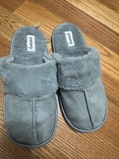 Very Light Weight Gray Women Rockwell Winter Slippers Light Size M 9-10