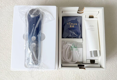 YA-MAN Bloom WR Star RF Facial Device S12PLUS-YL Tested w/ Box