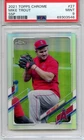 2021 Topps Chrome SSP #27 Mike Trout - PSA 9 - Pop 12, Only 5 Graded Higher!!!