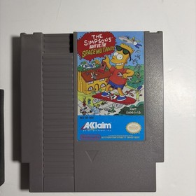 The Simpsons Bart vs. the Space Mutants NES Nintendo Loose Cart Only
