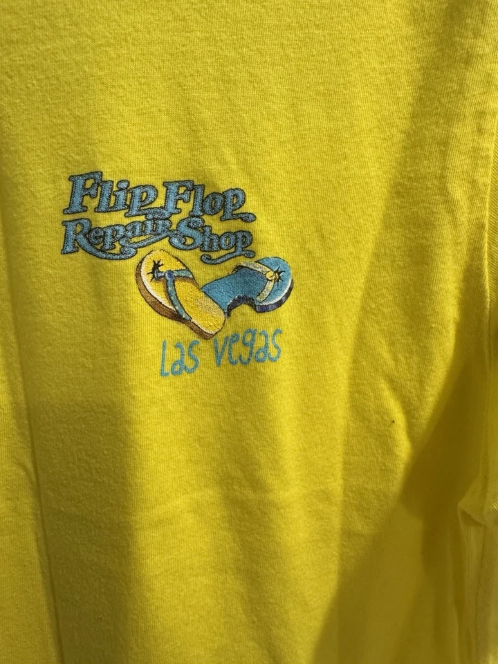 Woman To Blame Shirt Margaritaville Jimmy Buffett 2XL Yellow - Image 3 of 4