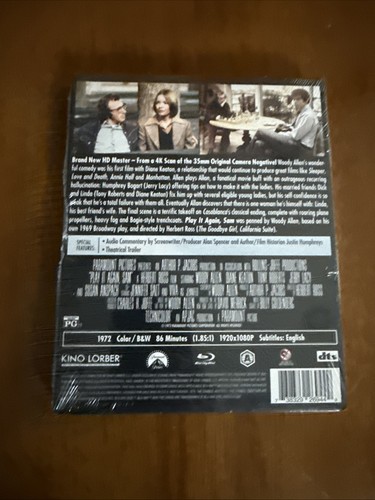 Play It Again, Sam (Blu-ray + Slipcover, 1972) Woody Allen {BRAND NEW SEALED} - Foto 2 di 2