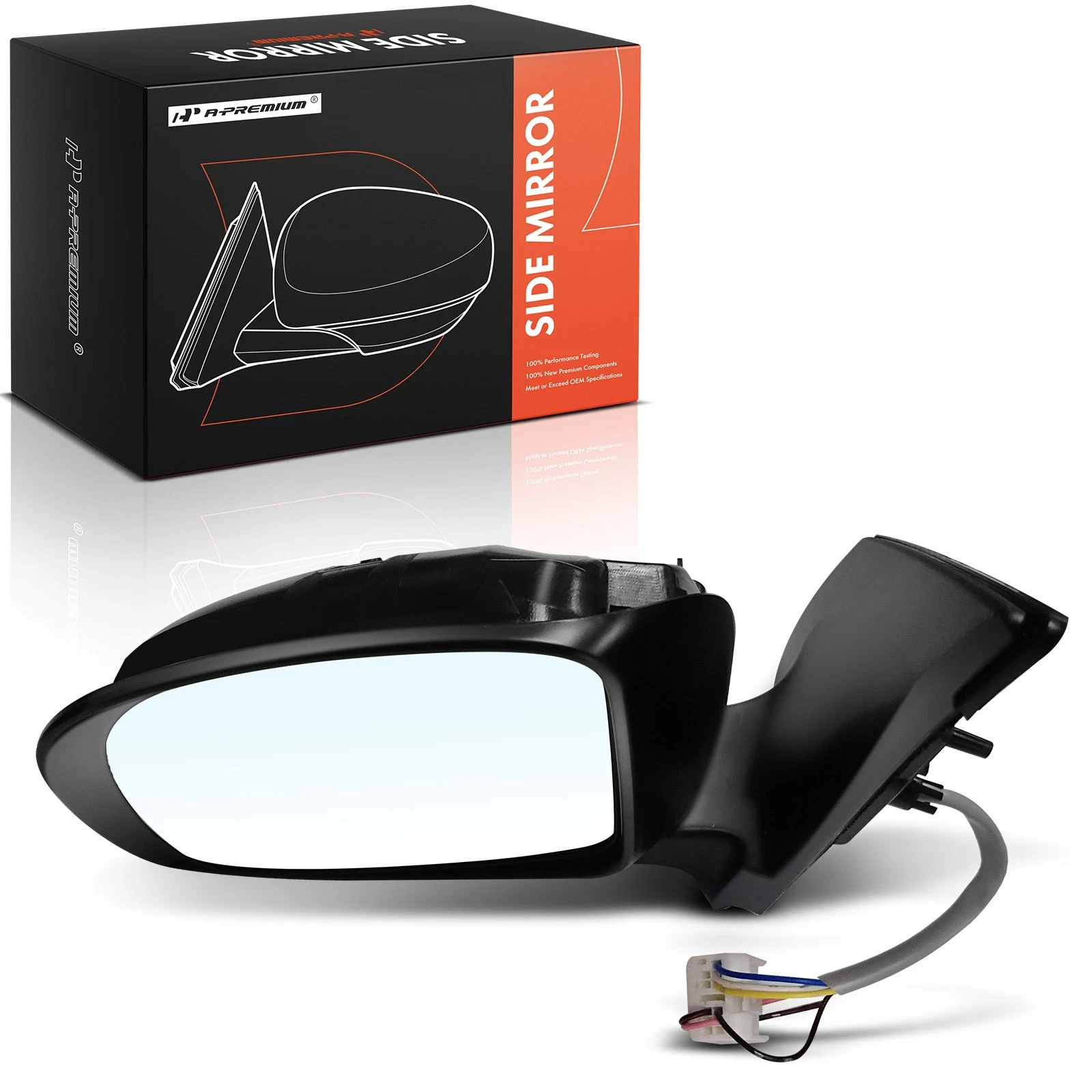A-Premium Driver Power Adjust Side Mirror w/ Manual Folding for Scion iQ 12-15