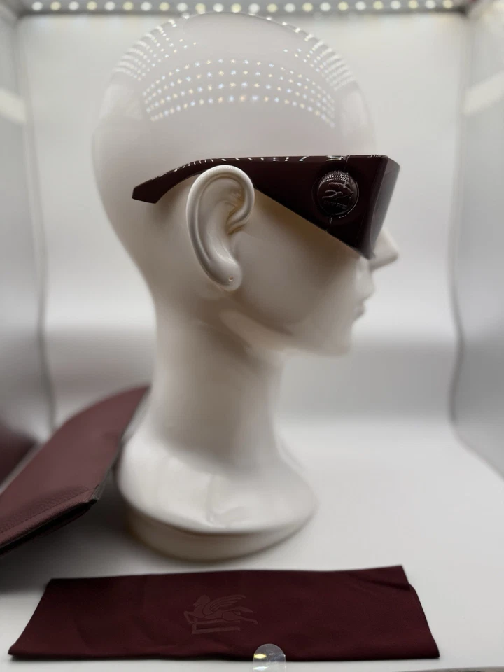 ETROMACARON Red Shield Sunglasses Authentic brand New - Image 2 of 4