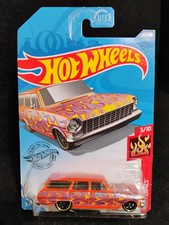 Mattel Hot Wheels Mainline 64 Chevy Nova Wagon 141250
